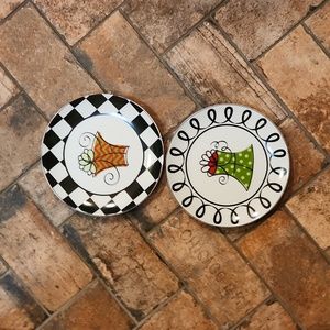 Pier 1 Imports Christmas Plates